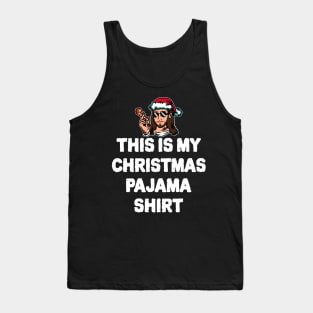 This Is My Christmas Pajama Tank Top